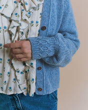 AW26 PULL Cardigan Ultra soft light blue