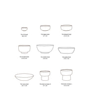 HK Living : 70s ceramics: curry bowls bubble (set of 2)