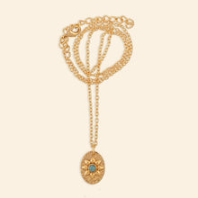Ekadori Sunflare Necklace Green Onyx