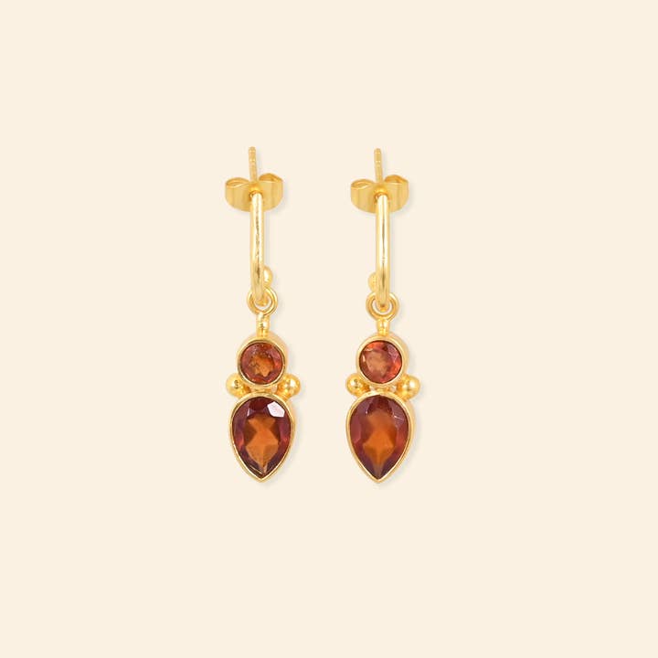 Ekadori Boulder Bloom Hessonite Garnet