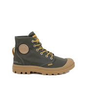 Palladium Pampa Hi Htg Gum Olive Night