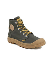 Palladium Pampa Hi Htg Gum Olive Night