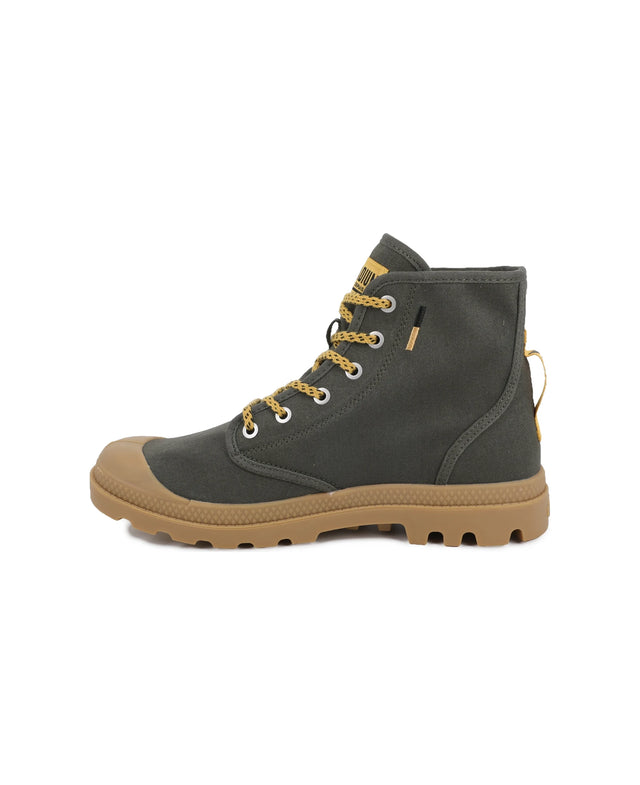 Palladium Pampa Hi Htg Gum Olive Night