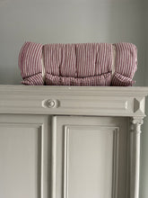 Maitri: Recycled Cream and Dusty Pink stripes mattress