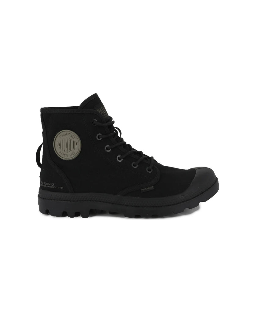 Palladium Pampa Hi Htg Supply Mono Chrome Black