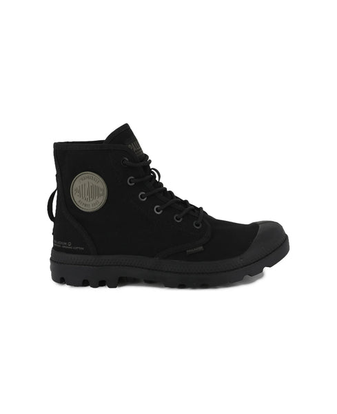 Palladium Pampa Hi Htg Supply Mono Chrome Black