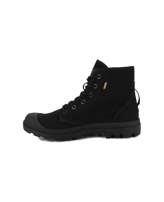 Palladium Pampa Hi Htg Supply Mono Chrome Black