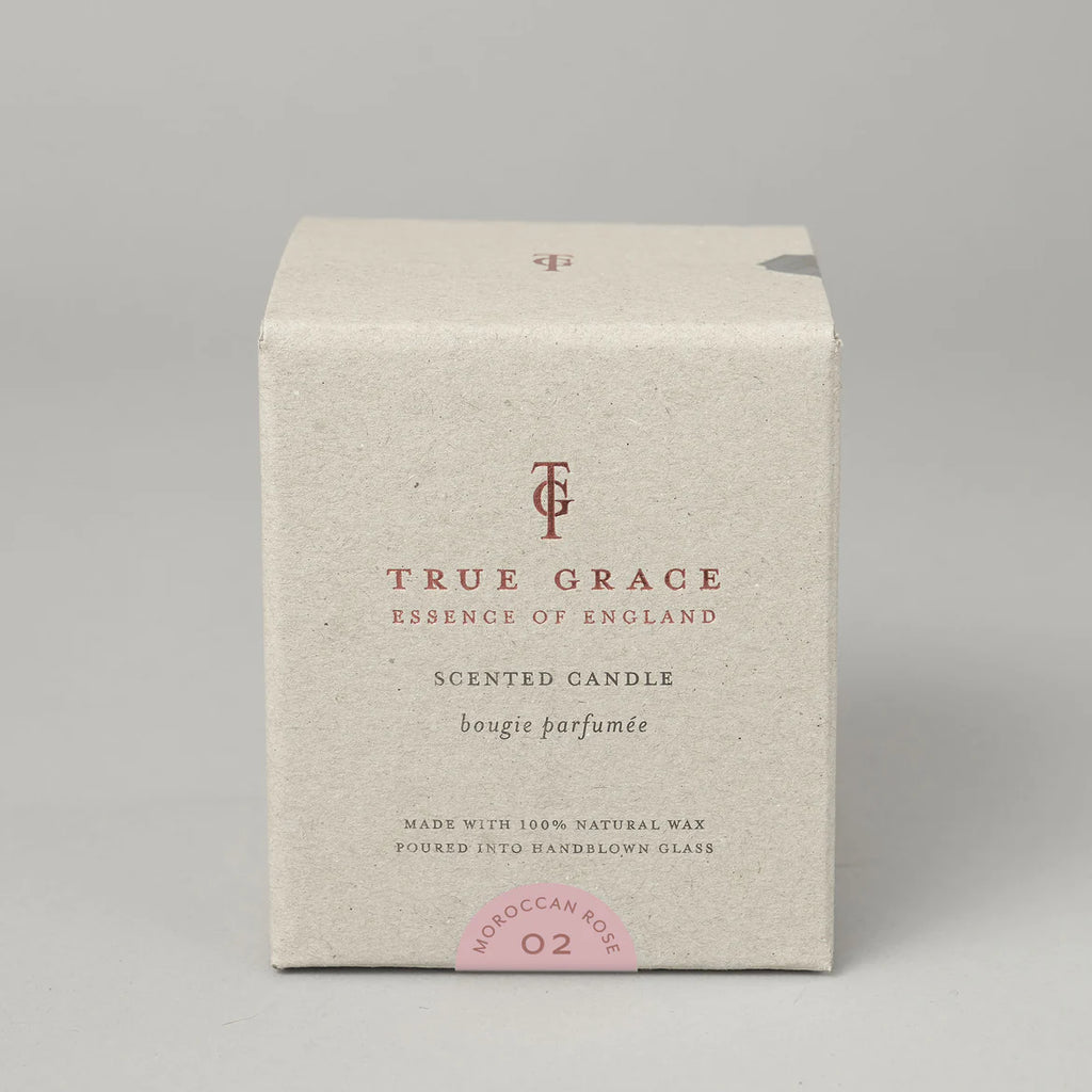 True Grace - Moroccan Rose Medium Candle