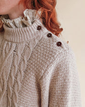 AW26 PULL Beige Irish sweater in merino wool