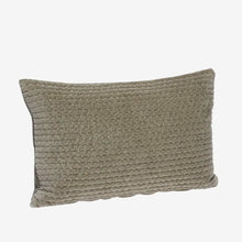 Madam Stoltz Quilted Velvet Cushion Cover