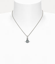 Vivienne Westwood MAN. MAYFAIR SMALL ORB PENDANT - RHODIUM / GUNMETAL / MONTANA