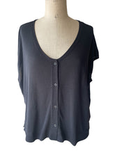 MAMA B SS25 Lucente Cardigan Nero