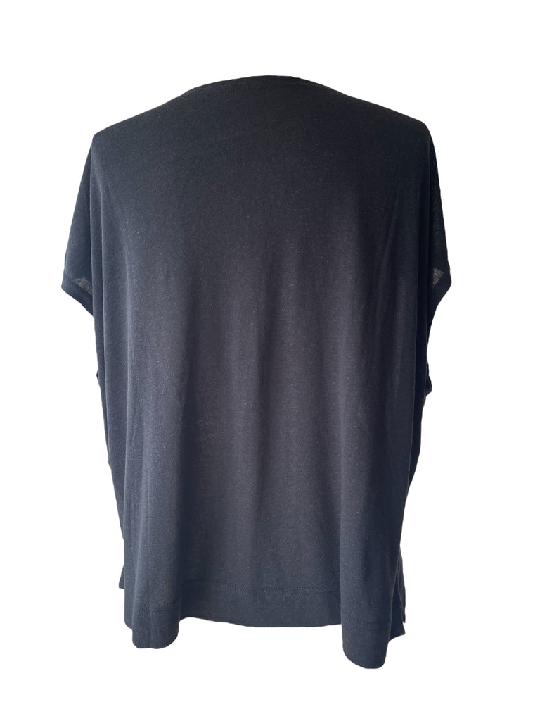 MAMA B SS25 Lucente Cardigan Nero