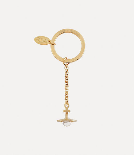 Vivienne Westwood Metal Hanging Orb Keyring, Gold