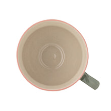 Rosalynde Mug, Green, Stoneware sold individually