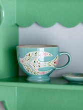 Rosalynde Mug, Green, Stoneware sold individually