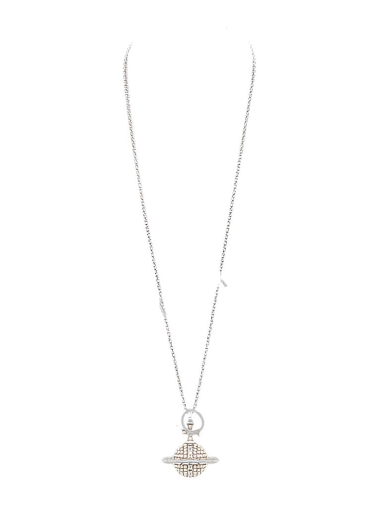 Vivienne Westwood Mayfair Large Orb Pendant Pink / Gold
