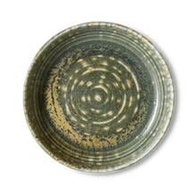 HKLiving Chef ceramics: deep plate M, rustic green