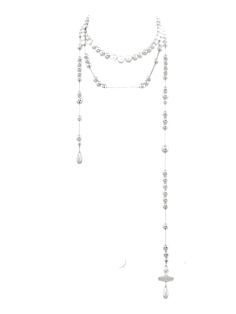 Vivienne Westwood Broken Pearl Necklace