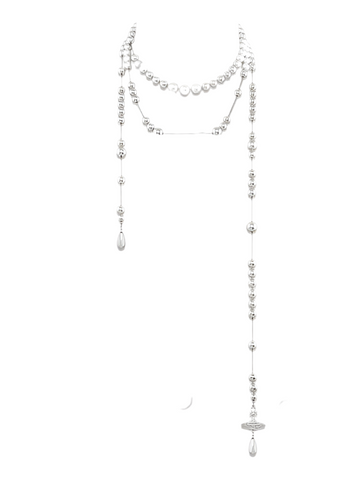 Vivienne Westwood Broken Pearl Necklace