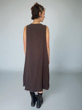 WDTS Mischa Dress Brown Linen