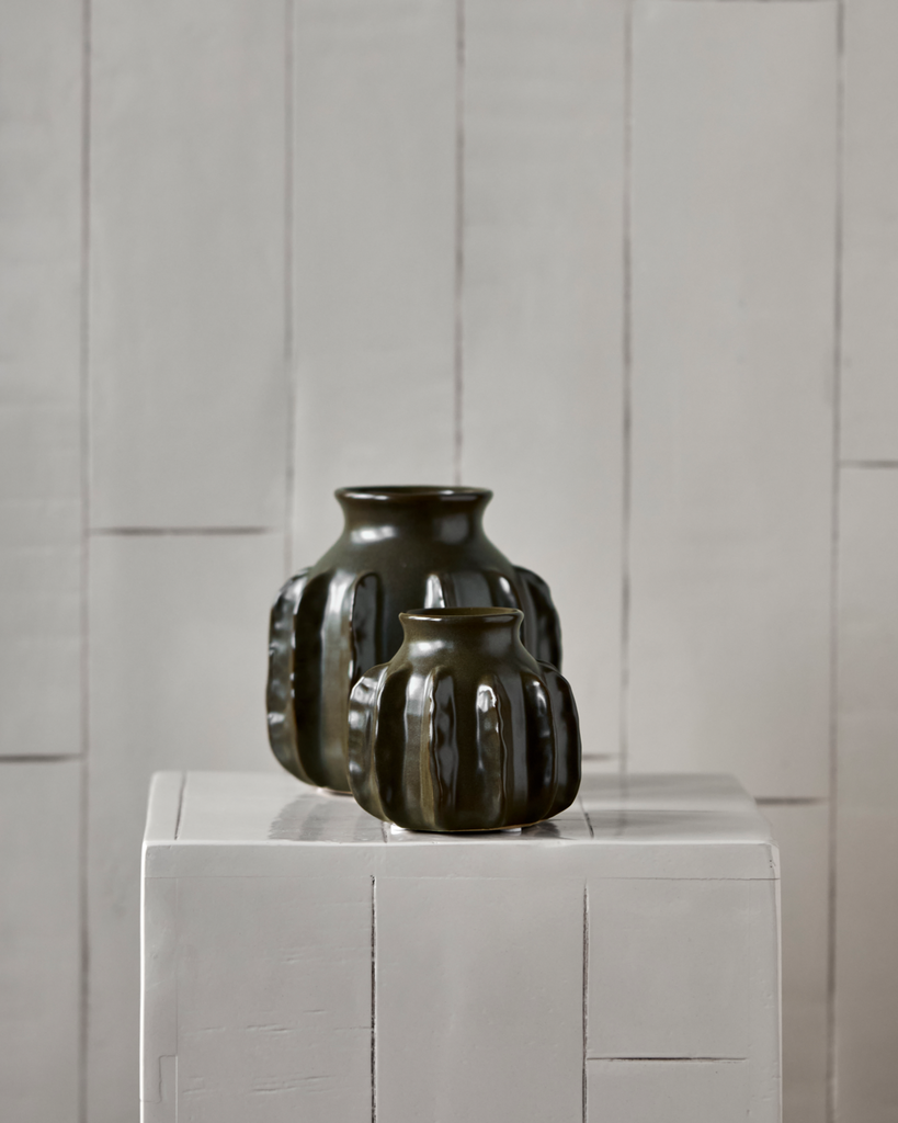 Vase, HDCactus, Dark green