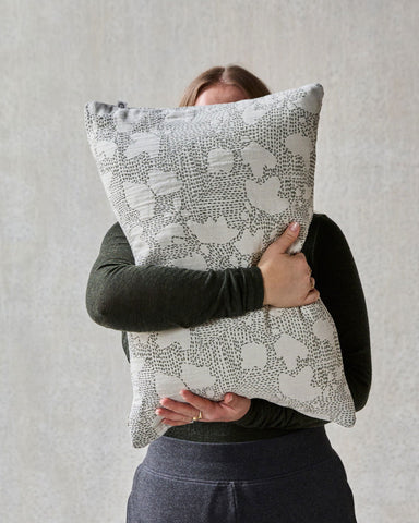 Cushion cover, HDMori, Off-white, Khaki