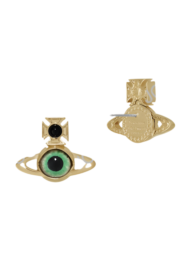 Vivienne Westwood DEANNA EARRINGS - OLD / GREEN