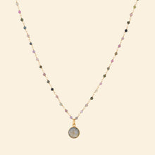 Ekadori Zion Stone Necklace Grey, Labradorite