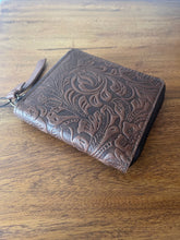 CollardManson Square Wallet- Brown Floral