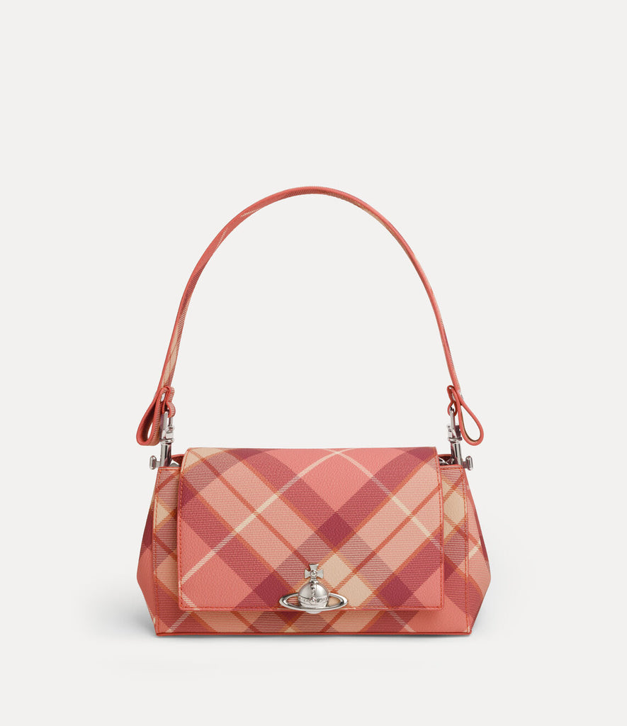 Vivienne Westwood fraser pink Hazel medium handbag