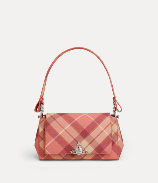 Vivienne Westwood fraser pink Hazel medium handbag