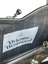 Vivienne Westwood Belle heart frame purse black