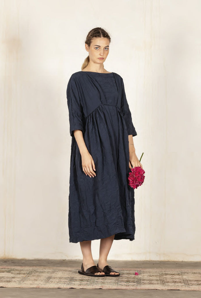 Mama B SS24 Affresco L Dress - Nero