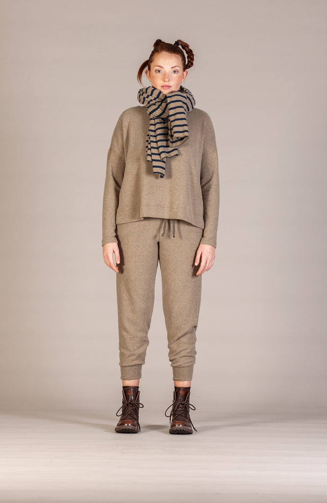 MAMA B AW26 ALISON RIGA MAGLIA/JUMPER