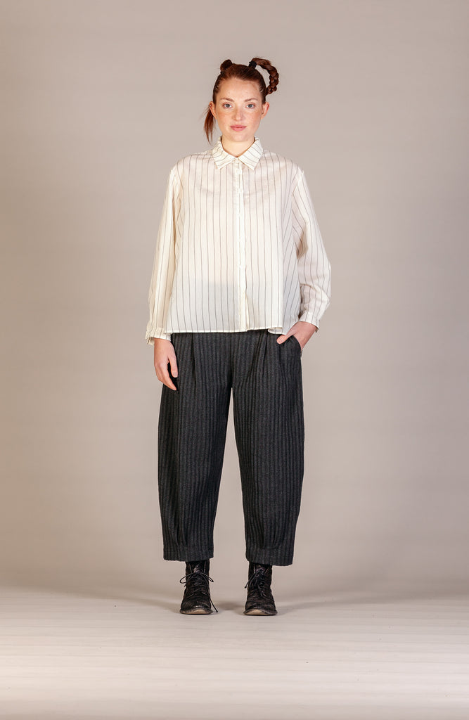 MAMA B AW26 BIANCO B PANTALONE/PANTS