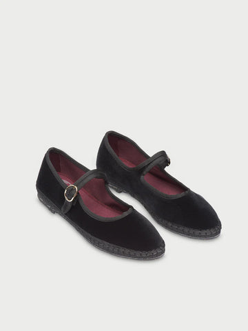 Antonia Mary Jane velvet shoes