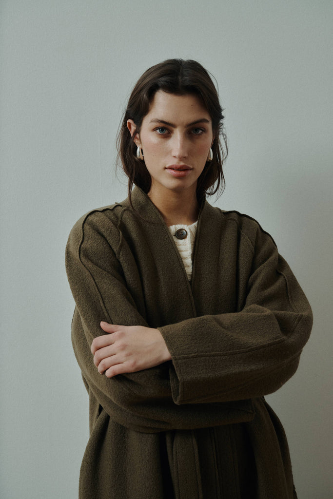 Ea Raglan Long Cardigan