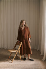 Venizia Dress- Cambridge Brown
