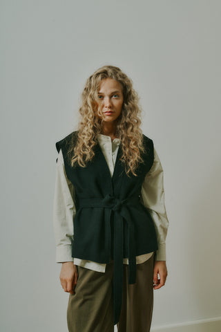 Ea Waistcoat Black