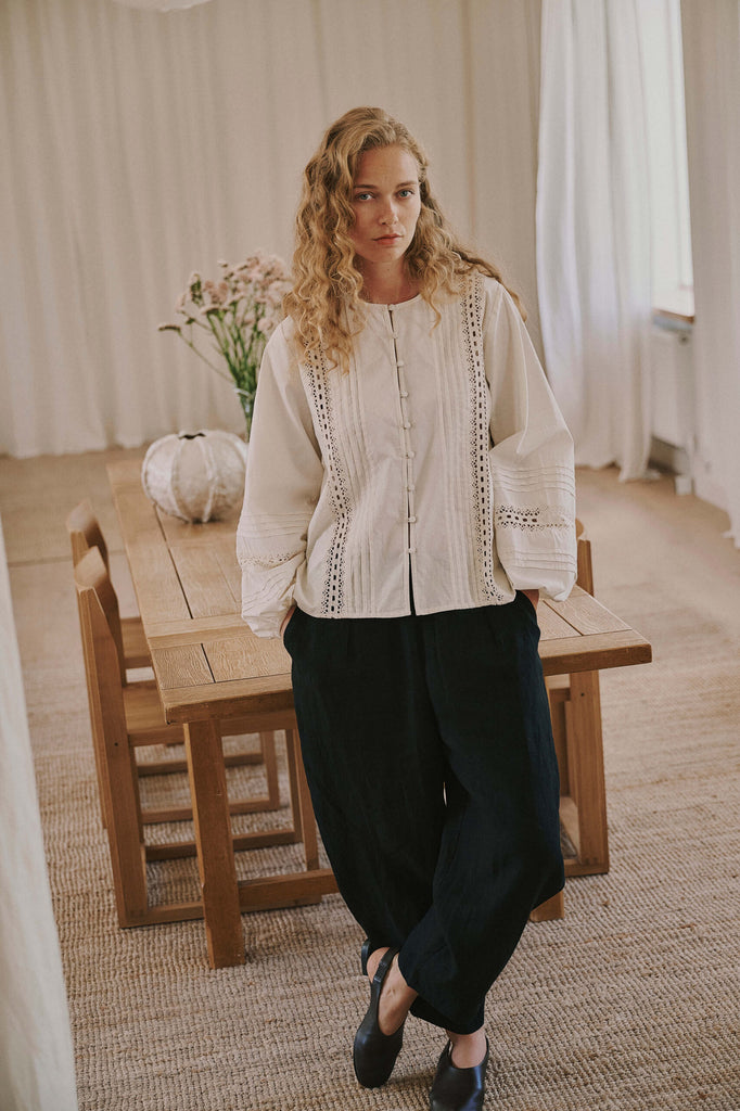 Billie Barrel Pant - Black