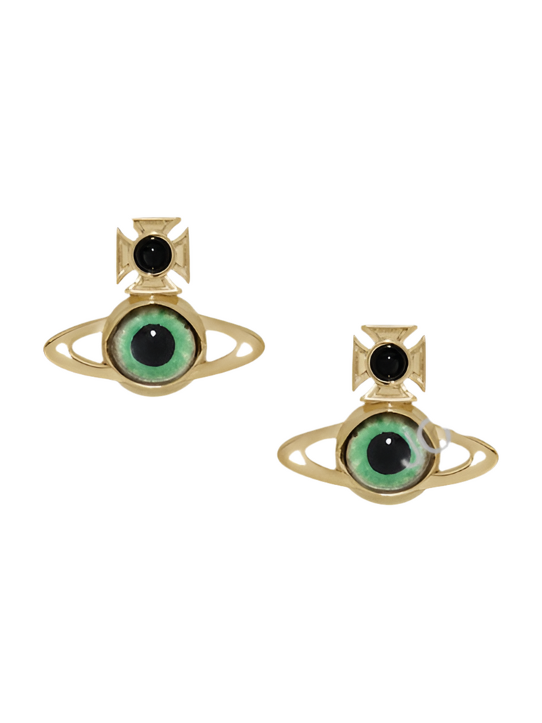 Vivienne Westwood DEANNA EARRINGS - OLD / GREEN