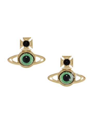 Vivienne Westwood DEANNA EARRINGS - OLD / GREEN