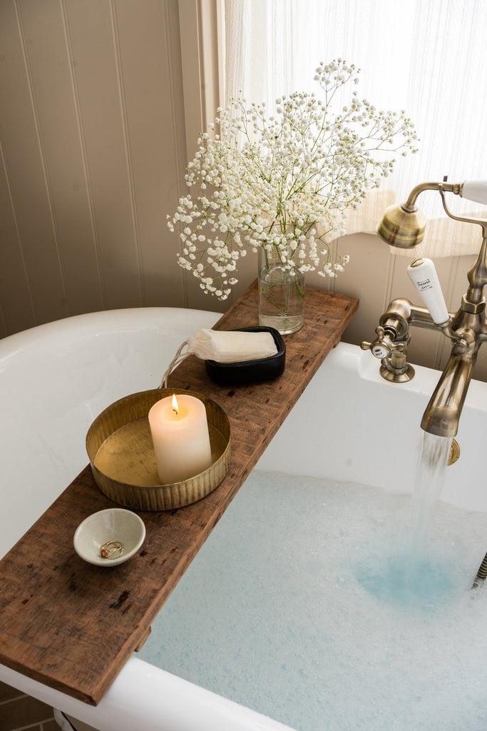 Recycled Teak Wood Bath Bar