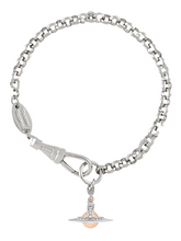Vivienne Westwood New Petite Orb Bracelet Light Peach / Light Gold
