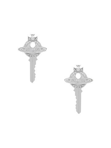 Vivienne Westwood CURZIO EARRINGS (925) - PLATINUM