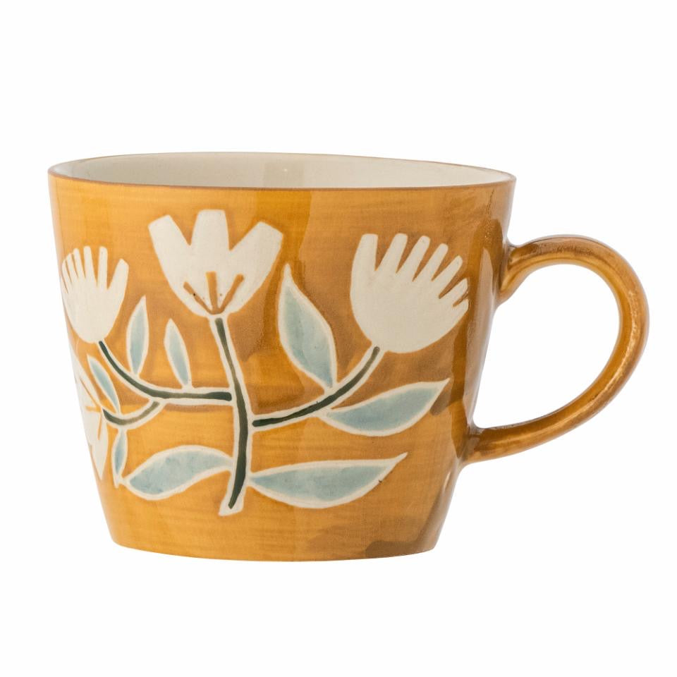 Tangier Cup, Orange, Stoneware