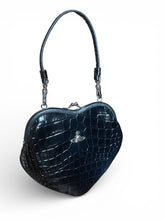 Vivienne Westwood Belle heart frame purse black