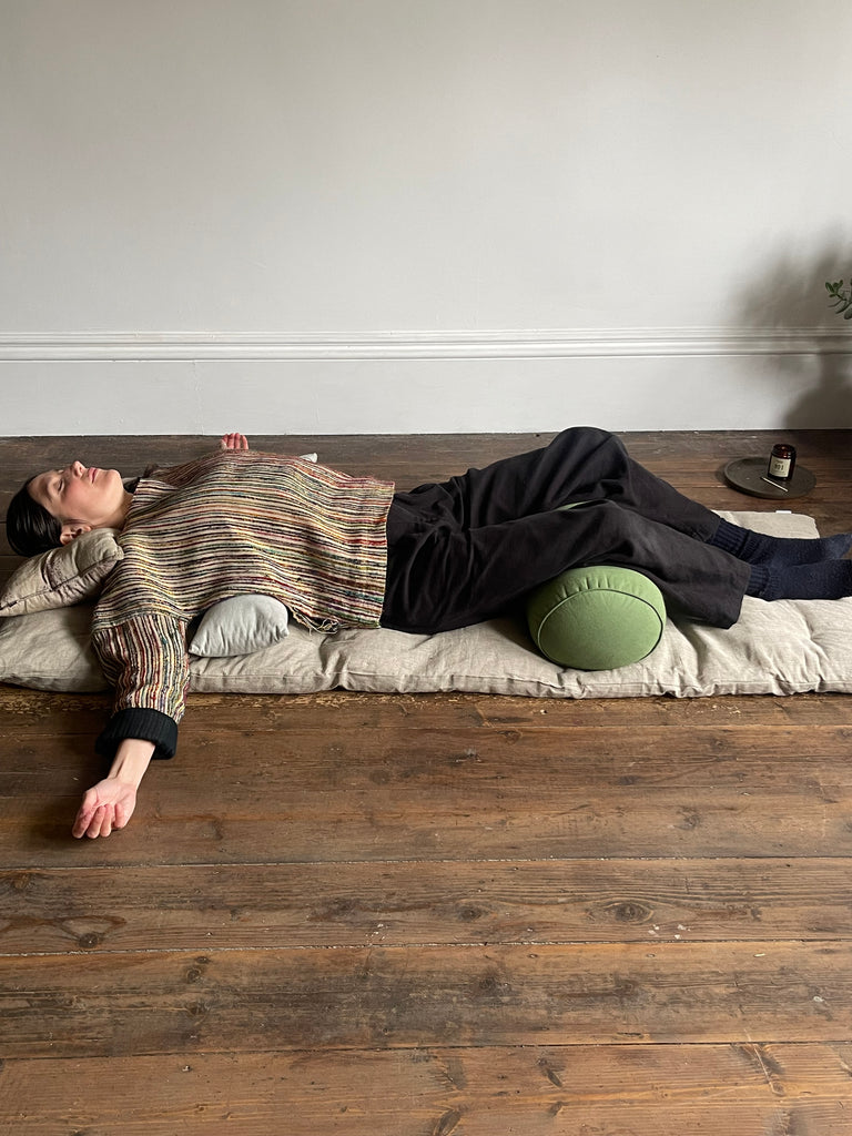 Maitri Linen floor mattress 70 x 175cm