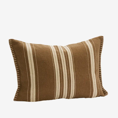 Madam Stoltz Striped Cushion Cover